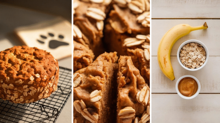 3 Ingredient Dog Fruit Cake​