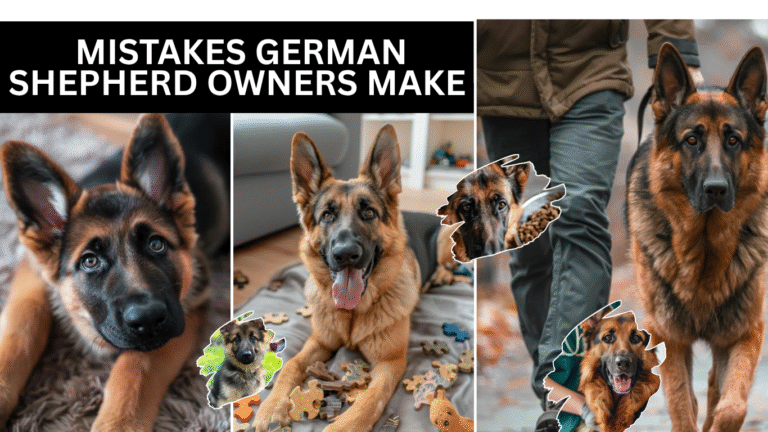 Mistakes German Shepherd Owners Make