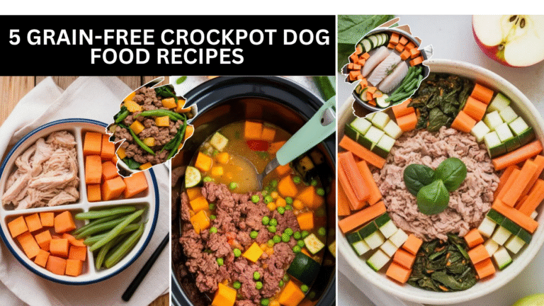 Grain-Free Crockpot Dog Food Recipes