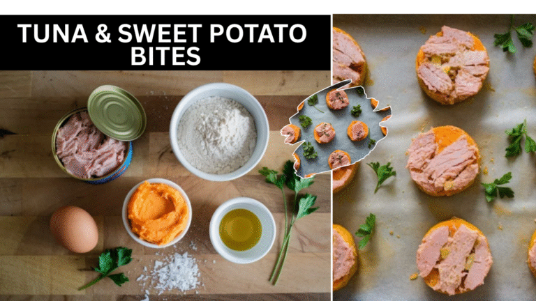 Tuna & Sweet Potato Bites