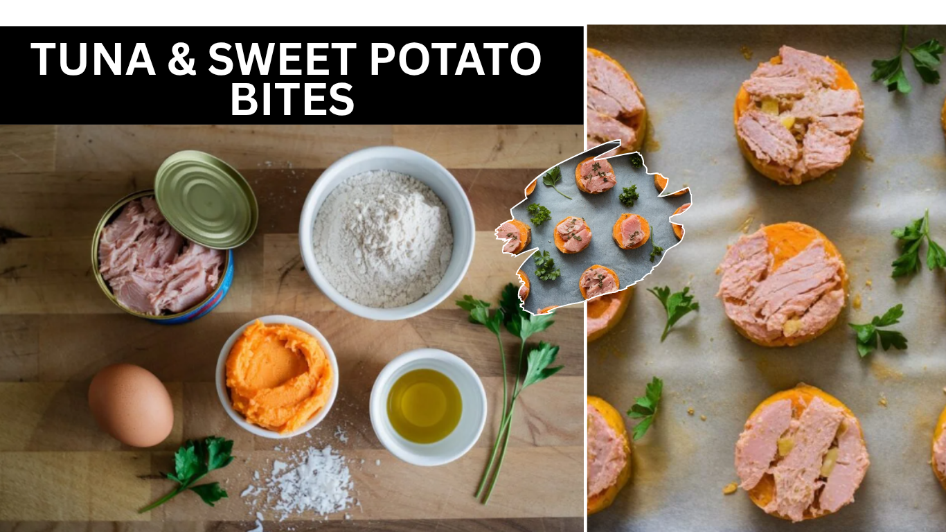 Tuna & Sweet Potato Bites