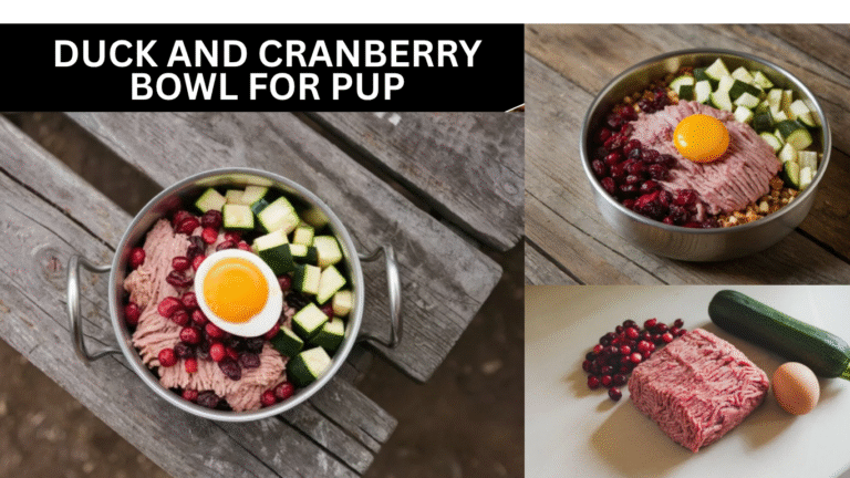 Duck and Cranberry Bowl