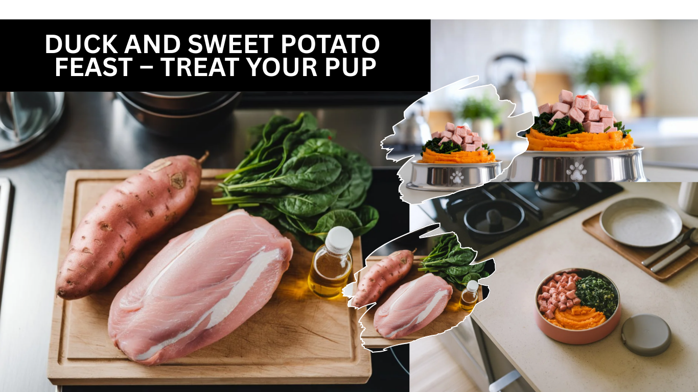 Duck and Sweet Potato Feast – Treat Your Pup Like Royalty!