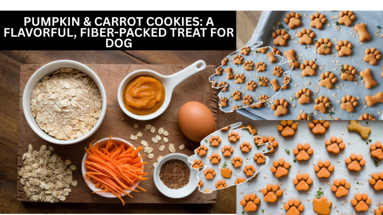 Pumpkin & Carrot Cookies: A Flavorful, Fiber-Packed Treat for Your Dog