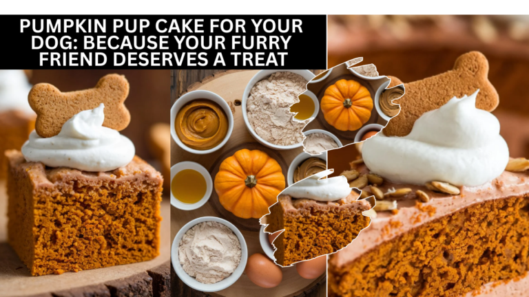 Pumpkin Pup Cake For Your Dog: Because Your Furry Friend Deserves a Treat