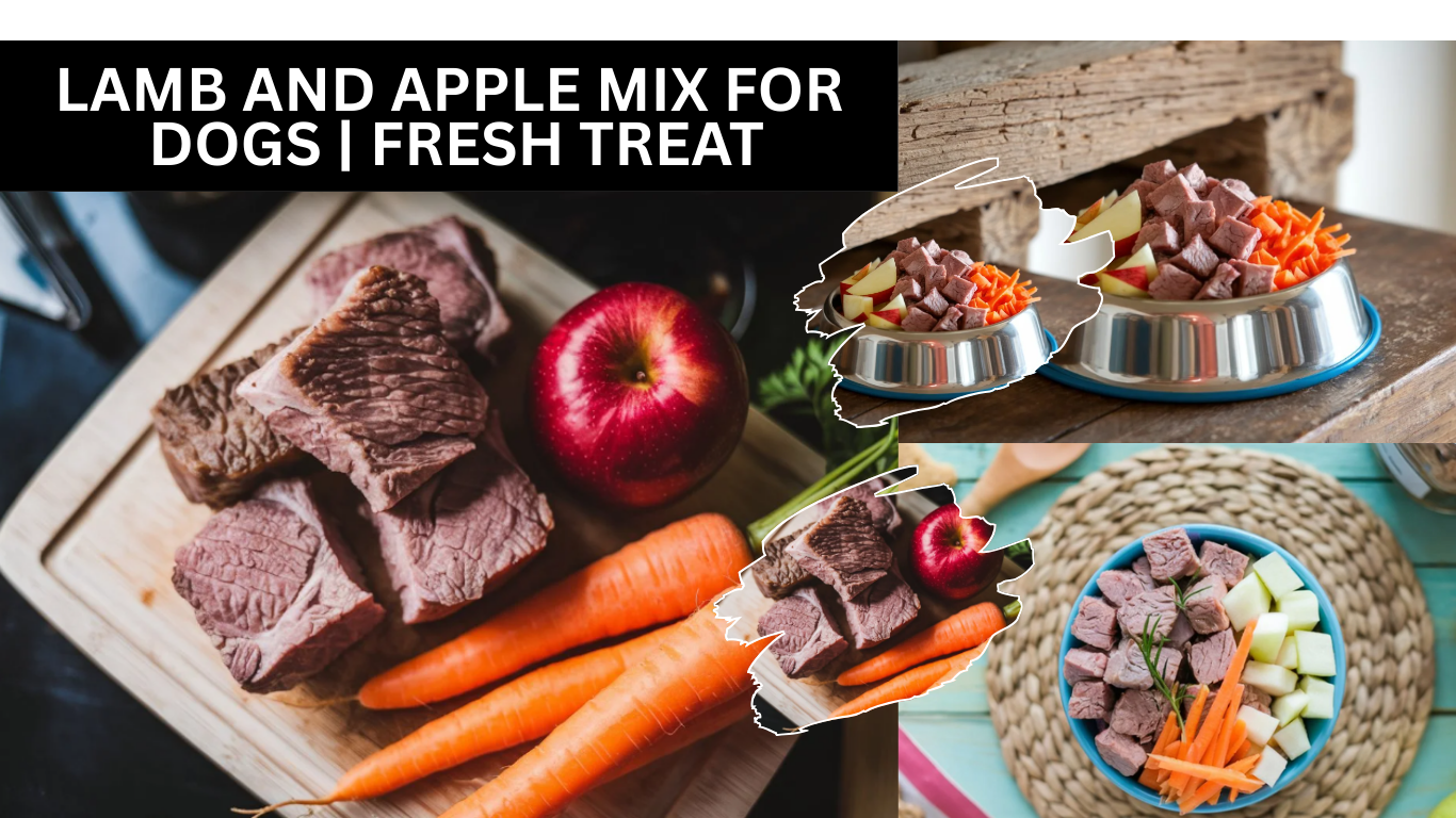 Lamb and Apple Mix For Dogs | Fresh Treat