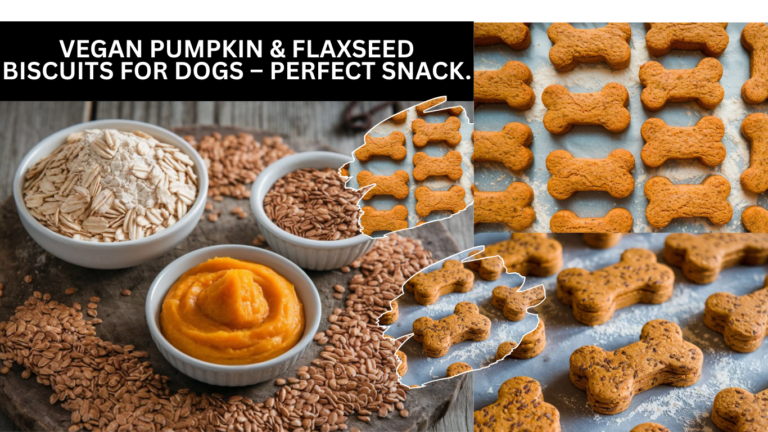 Vegan Pumpkin & Flaxseed Biscuits