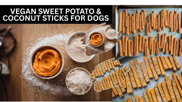 Vegan Sweet Potato & Coconut Sticks For Dogs | Chewy Delight