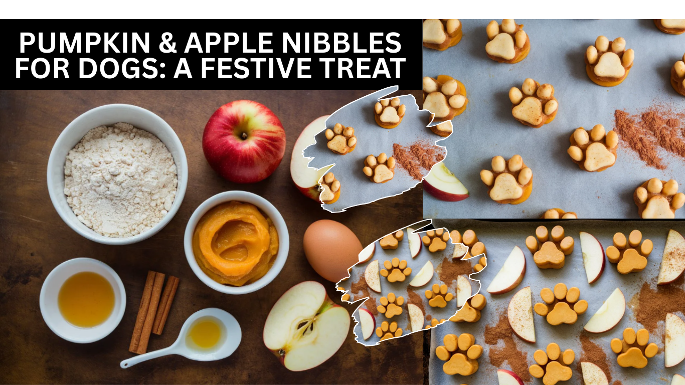 Pumpkin & Apple Nibbles For Dogs: A Festive Treat