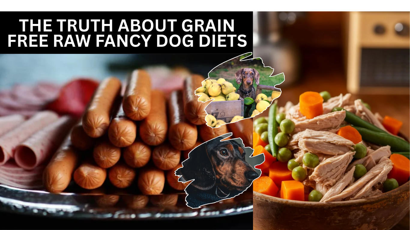 The Truth About Grain Free Raw Fancy Dog Diets