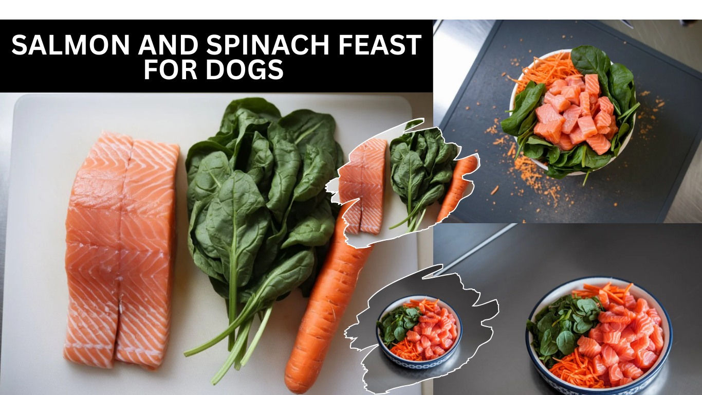 Salmon and Spinach Feast For Dogs – A Nutrient-Packed Meal