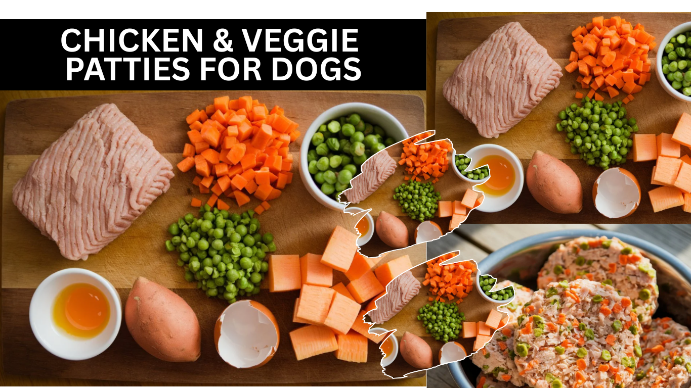 Chicken & Veggie Patties For Dogs: A Protein-Packed, Savory Treat
