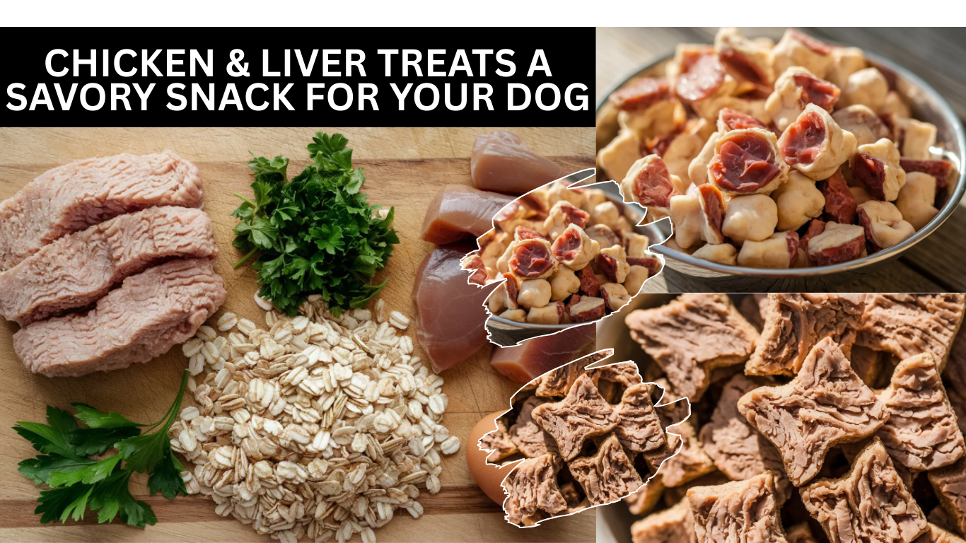 Chicken & Liver Treats a Savory Snack For Your Dog
