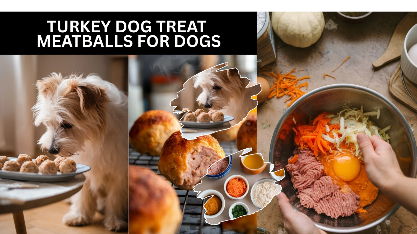 Turkey Dog Treat Meatballs For Dogs: Because Dog Deserves