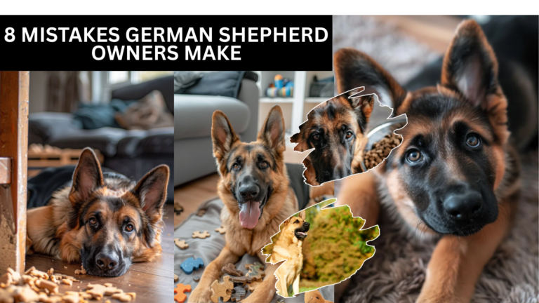 8 Mistakes German Shepherd Owners Make