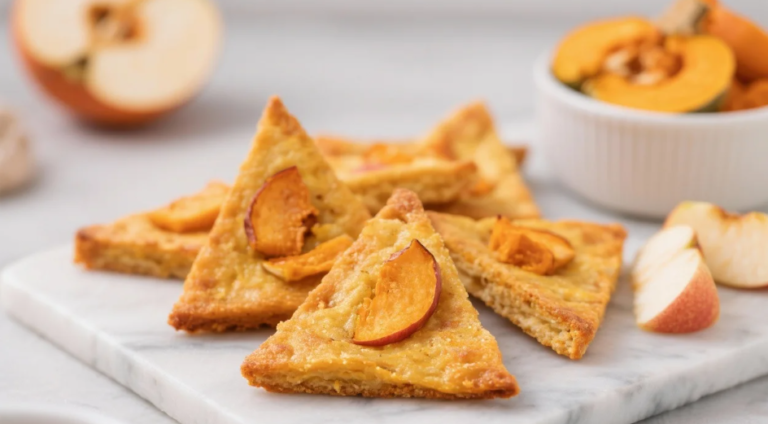 Pumpkin & Apple Triangles For Dogs