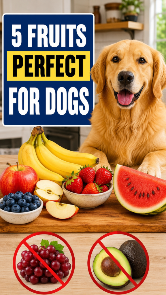 5 Fruits Perfect For Dogs (And 2 To AVOID!)