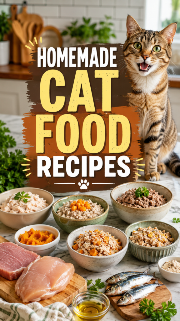 7 Homemade Cat Food Recipes Your Feline Friend Will Love