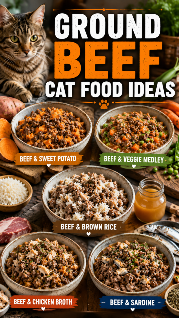 5 Ground Beef Cat Food Ideas Your Feline Will Purr About