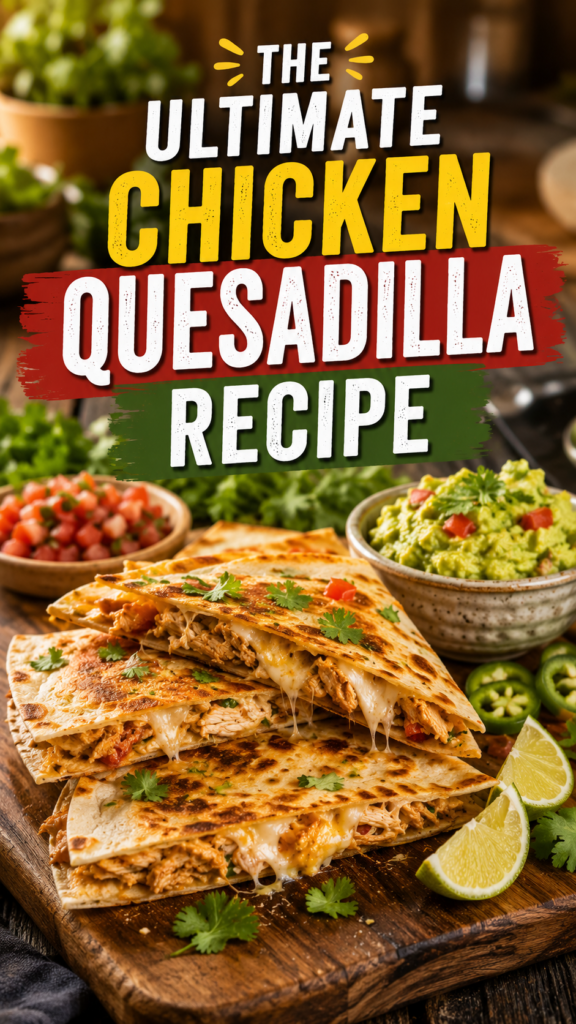 The Ultimate Chicken Quesadilla Recipe You’ll Keep Coming Back To