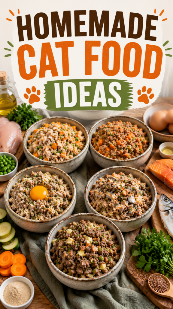 5 Homemade Cat Food Ideas Your Feline Will Flip For