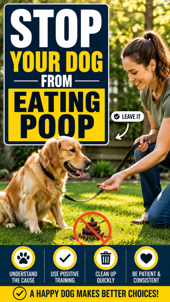 How to Stop Your Dog From Eating Poop (Without Losing Your Mind)