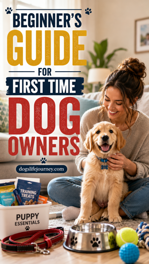 A Must-Read Beginner’s Guide For First Time Dog Owners