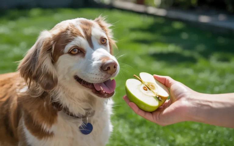 can dog eat apple?