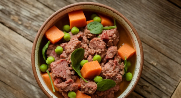Beef & Sweet Potato Stew For Dogs