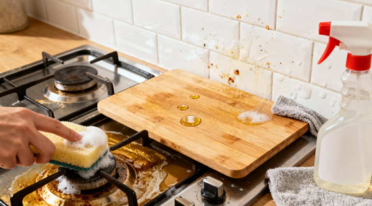 Easy Ways To Remove Grease Build-up In The Kitchen
