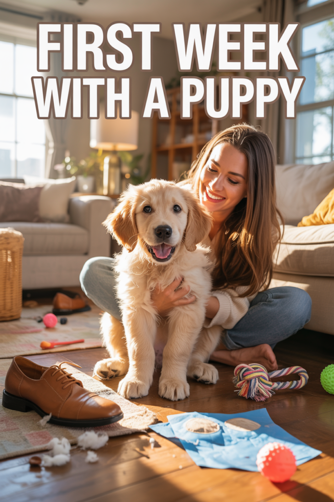 Surviving Your First Week with a Puppy