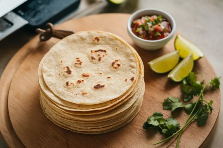 The Perfect Homemade 3-Ingredient Tortillas (So Easy!)