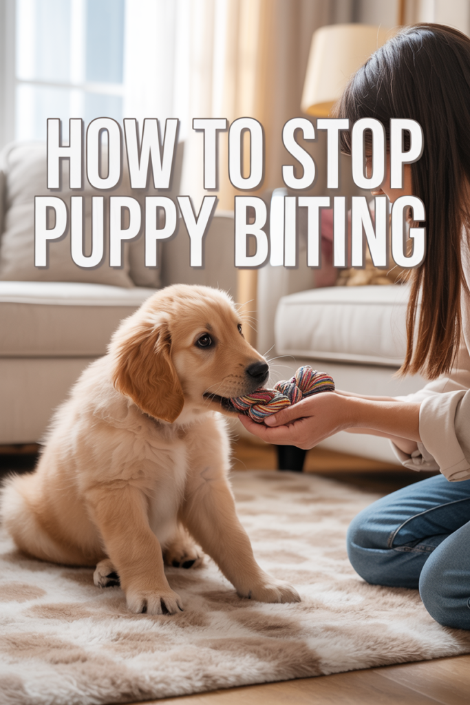stop puppy biting 