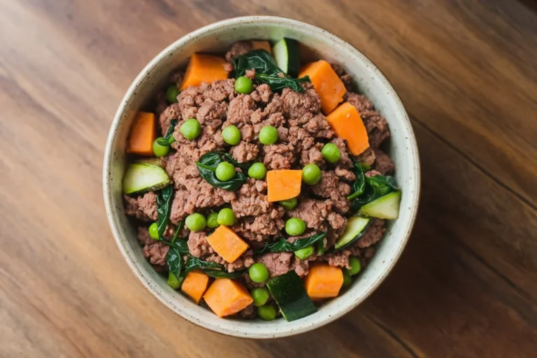 Beef & Veggie Mix: A Nutrient-Packed Meal for Your Dog