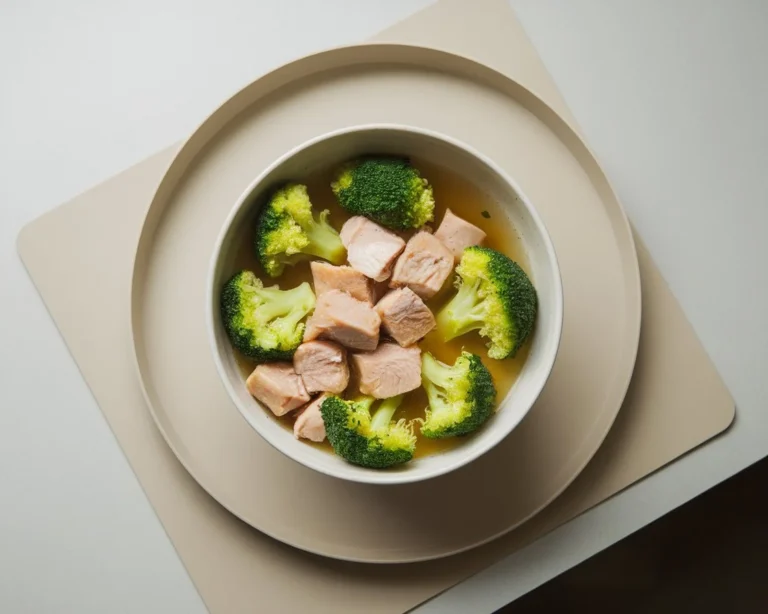 Diced Chicken Thigh & Broccoli Bite: A Nutritious, Easy-to-Make Treat for Cats and Dogs