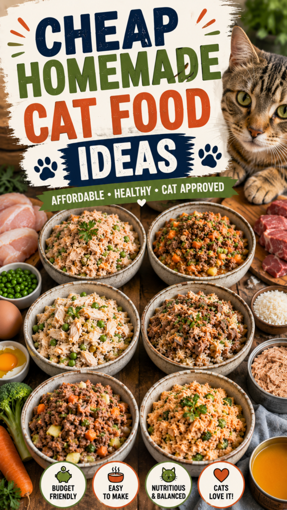 8 Cheap Homemade Cat Food Ideas You Need To Try