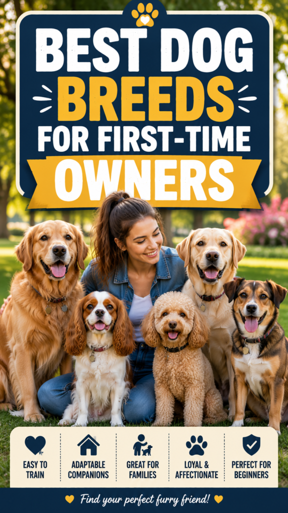 5 Dog Breeds Suitable For First-Time Pet Parents