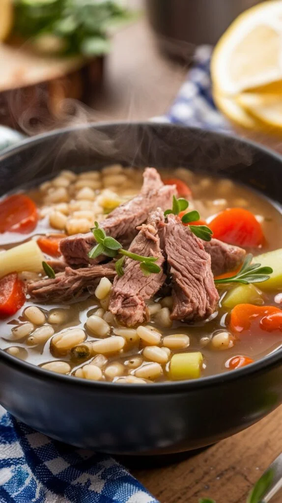 How to Make Beef & Barley Comfort Soup (Step-by-Step)