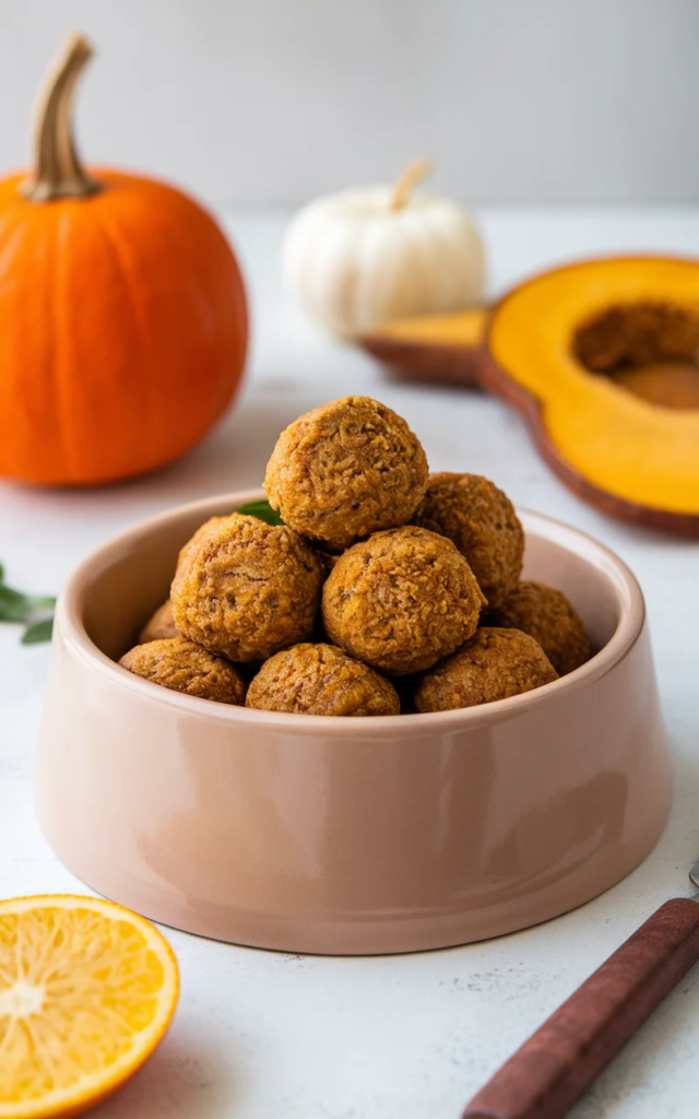 Pumpkin & Turkey Meatballs