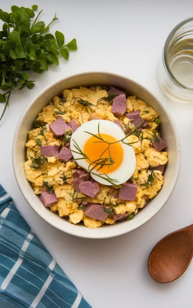 3. Tuna and Egg Scramble
