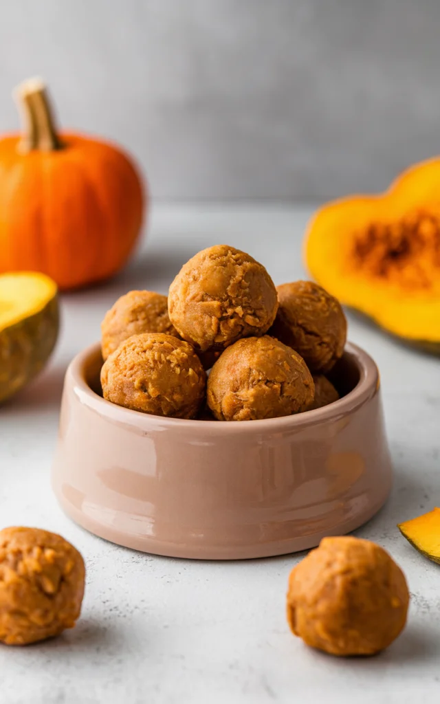 Peanut Butter Pumpkin Balls