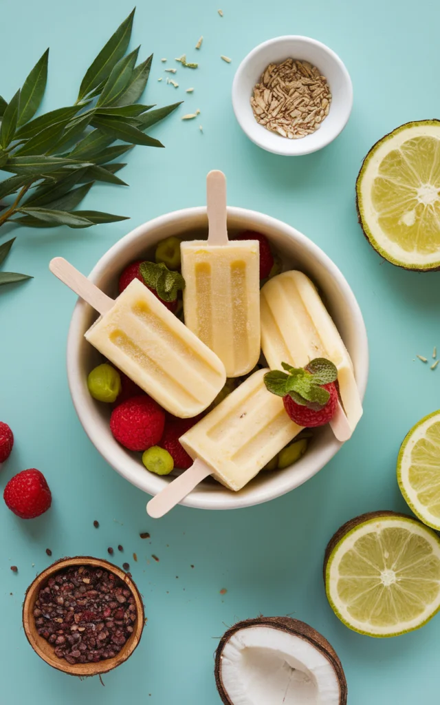 Coconut Oil Popsicles