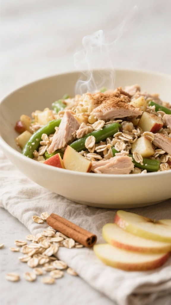 Turkey, Oats & Apple Harvest Hash