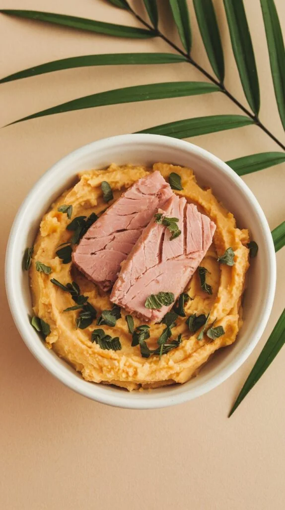 2. Tuna & Sweet Potato Mash