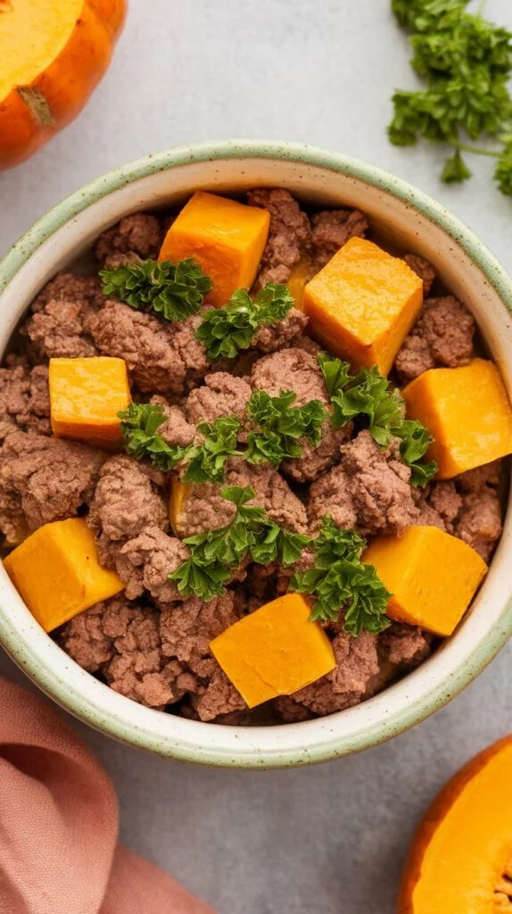 Beef and Pumpkin Casserole