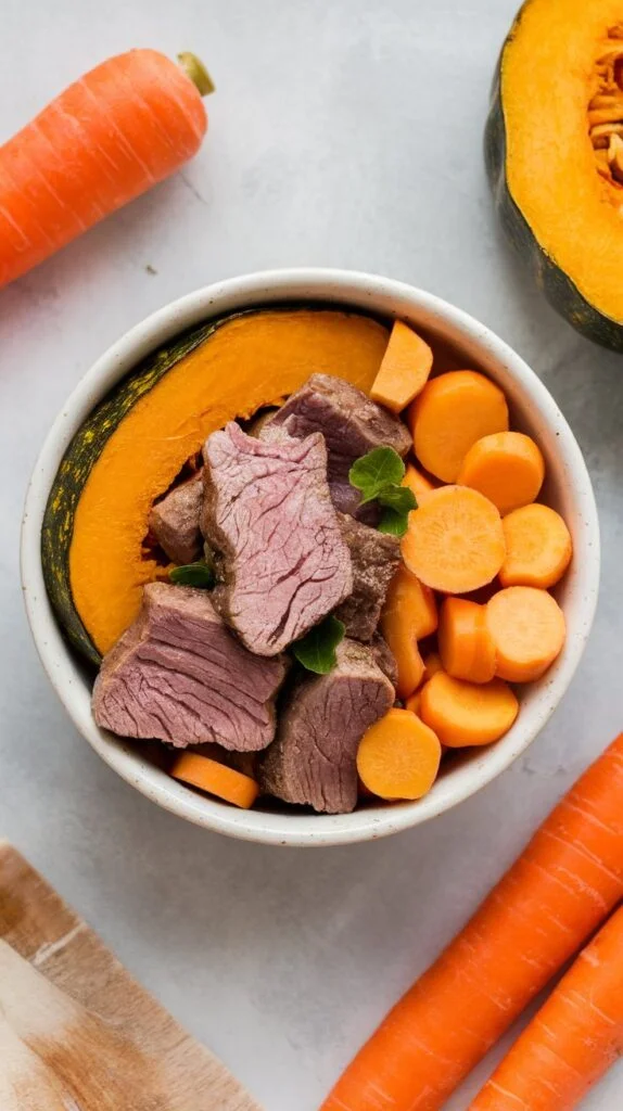 Lamb, Pumpkin, and Carrot Delight