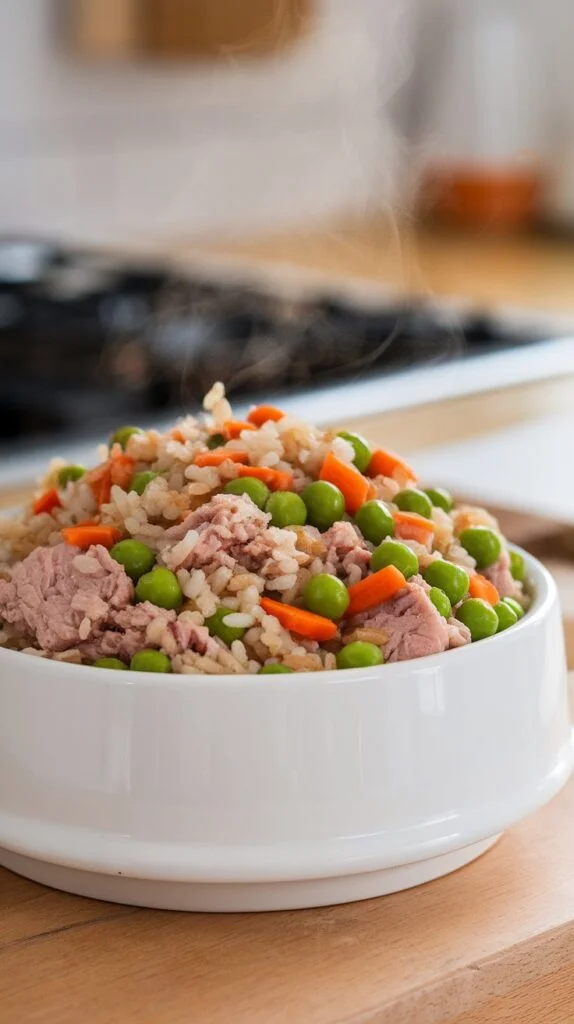 Freezable Dog Food with Ground Turkey 