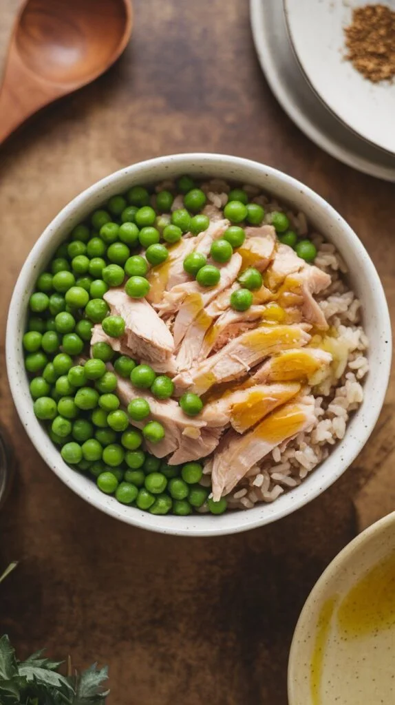 Chicken & Pea Power Bowl