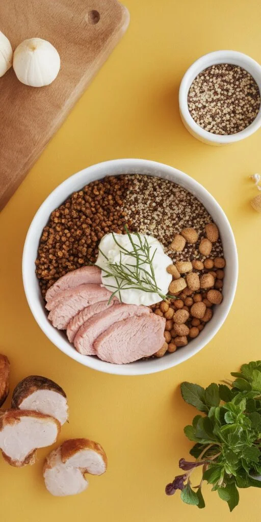 Homemade Dog Food with Natural Probiotics