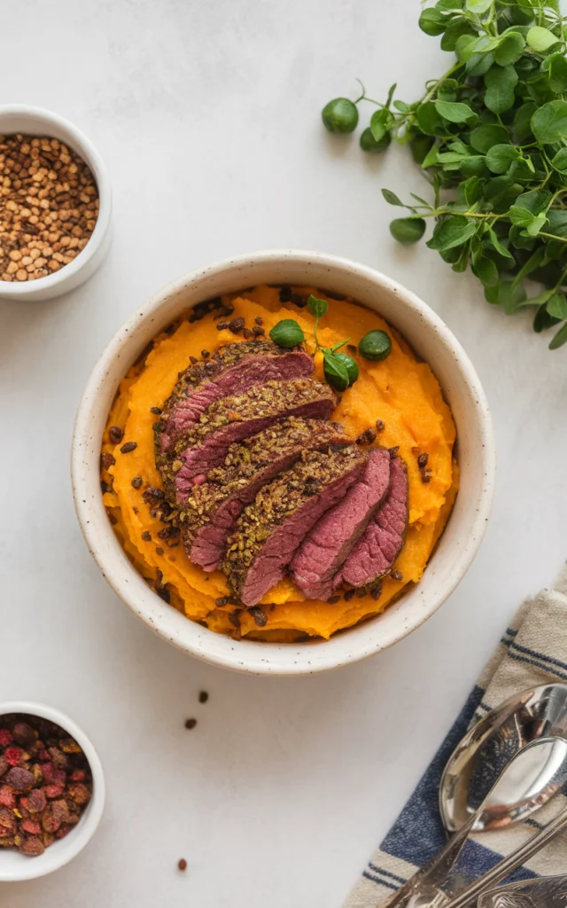 Beef & Sweet Potato Mash